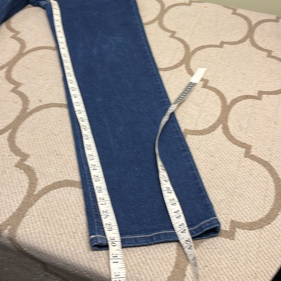 Wild fable super high rise straight button fly Classic Blue Denim Jeans - Picture 14 of 17